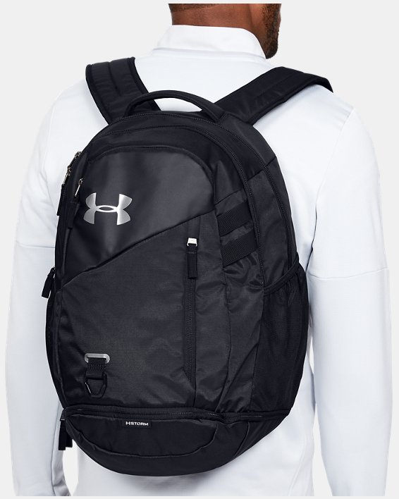 UA Hustle 4.0 Backpack, Black, pdpMainDesktop image number 0